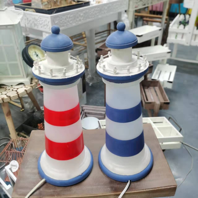 Lighthouse Ornaments (Not Bright, Can Only Be Used for Decoration) Height 35cm 8812