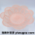 Hollow Love Lace Fruit Basket Candy Fruit Snack Basket 2 Yuan Store Candy Plate Plastic Tray Spot Order