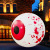 Inflatable Halloween Eyeball with LED Light Festival Horror Decorations Courtyard Luminous Ornaments Pumpkin Ghost