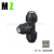PE Direct Union 20 25 32 50 63 75 Water Pipe Quick Connection Hot Melt-Free 4 Points 6 Points 1 Inch Semi-Black