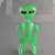 In Stock Wholesale PVC Inflatable Alien Toy Halloween Bar Decorations Inflatable Alien