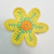 Hand Crocheted Flower Wool Flowers SUNFLOWER Hand Crocheted DIY Wool Flowers Clothing Accessories Accessory