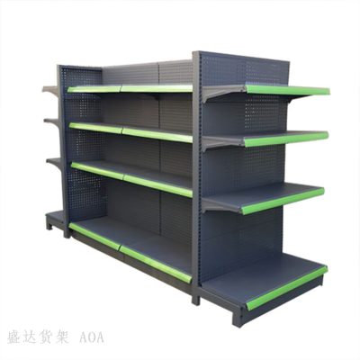 Single-Sided Double-Sided Storage Rack Supermarket Shelf Convenience Store Maternal and Infant Store Pharmacy Stationery Store Fishing Tackle Store Wire-Wrap Board