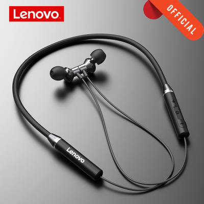 Lenovo HE05 Neck Hanging in-Ear Sports Music Headset Earplug Long Endurance TWS Wireless Bluetooth Headset Cross-Border