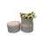 Popular round Twill Flower Bucket Three-Piece Flower Gift Box Flower Box Hand Gift Box Birthday Gift Box