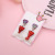 Ear Clip Ocean Style Gradient Color Cute Cartoon Princess Children's Baby Earrings Versatile Non-Pierced Earrings