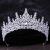 Bridal Headdress European and American Luxury Bridal Crown Wedding Dress Accessories Birthday Show Party Dress Hair Accessories Jewelry