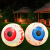 Inflatable Halloween Eyeball with LED Light Festival Horror Decorations Courtyard Luminous Ornaments Pumpkin Ghost