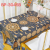 Factory Direct Sales New Ramadan Yarn Pair Flower 1.37*20 M PVC Tablecloth