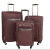 Luggage Suitcase Trolley Case Password Suitcase Luggage Fabric Zipper Suitcase Three-Piece Set