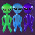 In Stock Wholesale PVC Inflatable Alien Toy Halloween Bar Decorations Inflatable Alien