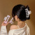 Korean Internet Influencer Hair Clip Back Head Grip Shark Clip Hairpin Small Size Hair Claws Elegant Graceful Hair Clip Headdress