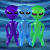 In Stock Wholesale PVC Inflatable Alien Toy Halloween Bar Decorations Inflatable Alien