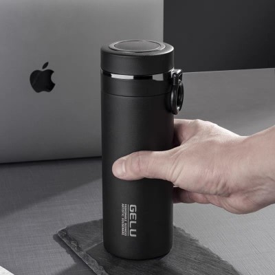 Gelu Greymaster 316 Stainless Steel Vacuum Cup Business Men Portable Large Capacity Tea and Water Separation