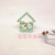 Artificial/Fake Flower Bonsai Wooden Frame House Small Flower Daily Use Ornaments