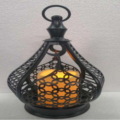 Hollow Flower Basket Single Wax Three Wax Large Lantern Storm Lantern