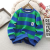 Children's Sweater Fleece-Lined 2022 Autumn and Winter New Baby Thickened Sweater Boys' Long-Sleeved Striped Sweater Children's Clothing Wholesale