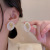 Sterling Silver Needle Niche Flower Earrings Female Unique Design Rose Earrings Light Luxury Temperament All-Match Ear Jewelry