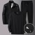 and Autumn Clothing Sportswear Suit Clothing for Middle-Aged Dad Loose Sweater Three-Piece Large Size Casual Jacket