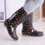 Waterproof Shoes Rain Shoes Rain Boots Female Summer Kitchen Work Rubber Shoes Adult Water Stepping Shoe Cover Non-Slip