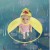 Small Yellow Duck Cloak UFO Eva Poncho TikTok Kindergarten Boys and Girls Children Internet Celebrity Baby Raincoat