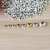 Alloy Tibetan Silver Brass Spacer Flat Silver Abacus Beads DIY Handmade Bracelet Necklace Accessory Buddha Beads