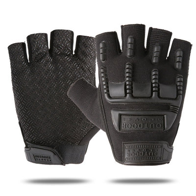 Outdoor Sports Special Forces Gloves Mountain Climbing Biking Fitness Tactical Half Finger Gloves