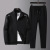 and Autumn Clothing Sportswear Suit Clothing for Middle-Aged Dad Loose Sweater Three-Piece Large Size Casual Jacket