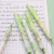 Bagged 6 Matcha Party Press Gel Pen Student St Pen Head Quick-Drying Water-Based Paint Pen Black Signature Pen Office