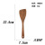 Door Frame Wooden Turner Non-Stick Pan Special Unpainted Spatula Long Handle Soup Spoon Wooden Spoon High Temperature Resistant Wooden Full Set Kitchenware