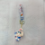 Cartoon White Rabbit Sugar Rabbit Keychain Pendant Cars And Bags Doll Key Ring Pendants