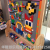 Vertical Double-Sided Building Blocks Game Wall Large Lego Large Particles Kindergarten Free Particles Free Storage Box