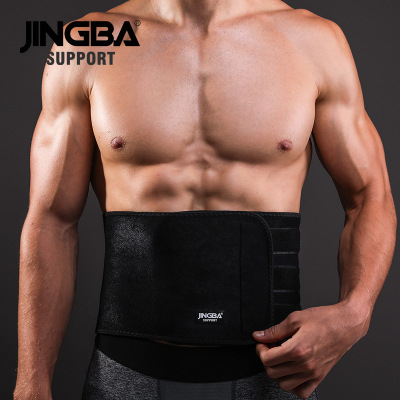 JINGBA SUPPORT 3308 Neoprene Waist support Sweat Waist Trainer Belt back support waist brace customize logo Wholesale