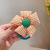 Colorful Flower Style Hair Band Winter Little Girl Does Not Hurt Hair Elastic Hairtie Rubber Band Headdress Hair Ring