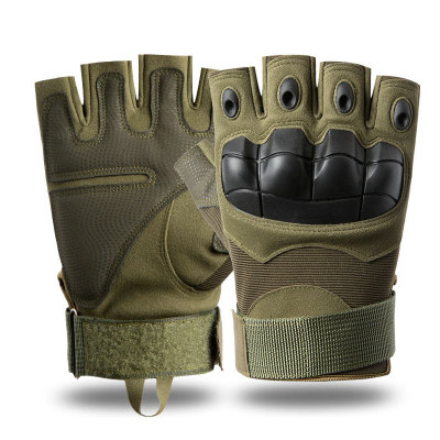 Half-Finger Riding Gloves Men's Summer Special Forces Combat Combat Combat Training Motorcycle Protective Tactical Gloves