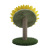 Factory Direct Sales Pet Supplies Sisal Sunflower Cat Scratching Table Cat Grinding Claw Toy round Scratching Board