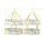 Basket Clothes Drying Net Hanging Network Clothes Tiled Mesh Bag Household Socks Airing Gadget Sweater Clothes Hanger