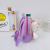 3D Unicorn Plush Toy Backpack Kindergarten Cartoon Cute Small Bookbag Lightweight Backpack
