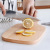 Beech Cake Tray Fruit Sushi Board Wooden Japanese Bread Pizza Tray Small Chopping Block Cutting Board