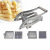 Potato Strip Cutter Household Stainless Steel Hand-Pressed French Fries Bar Cutting Machine Cucumber Potato Strip Cutting Artifact