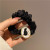 2022 Autumn and Winter New Hair Accessories Romantic Light Luxury Large Intestine Ring Cute Girls' Kitty Bear Hair Band Tie Hair Accessory for Ponytail