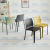 Chair Backrest Cosmetic Chair Plastic Chair Nordic Hollow Dining Chair Modern Minimalist  Chair Household Dining Chair