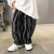 Tairu 2022 Autumn New Children's Trousers Boys' Fashionable Striped Casual Pants Baby Korean Style Fashionable Trousers