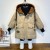 2022 New Winter Clothes Boys' down Jacket Medium and Large Children's Western Style Warm Thickened Cotton-Padded Jacket Men's Baby Mid-Length Cotton-Padded Jacket