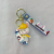 Cartoon White Rabbit Sugar Rabbit Keychain Pendant Cars And Bags Doll Key Ring Pendants