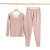 Fleece-Lined Couple Suit Women's Autumn and Winter Youth Autumn Clothes Long Pants Cold-Proof Slim Fit Underwear