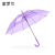 Logo Student Children Advertising Umbrella Long Handle Straight Rod Environmental Protection Transparent Umbrella