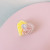 Love Box Candy Color Rubber Band Elastic Female Children Hair Band Disposable Small Hair Tie Hair Rope Hair Accessories