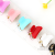 Korean Cute Children's Hair Accessories Small Solid Color Acrylic Hair Clip Jaw Clip Baby Hair Clip Factory Wholesale Multi-Color Selection