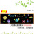 Copybook Technology Innovation Outlook Future Tutorial Class School Classroom Blackboard Newspaper Wall Sticker Combination Decorative Sticker